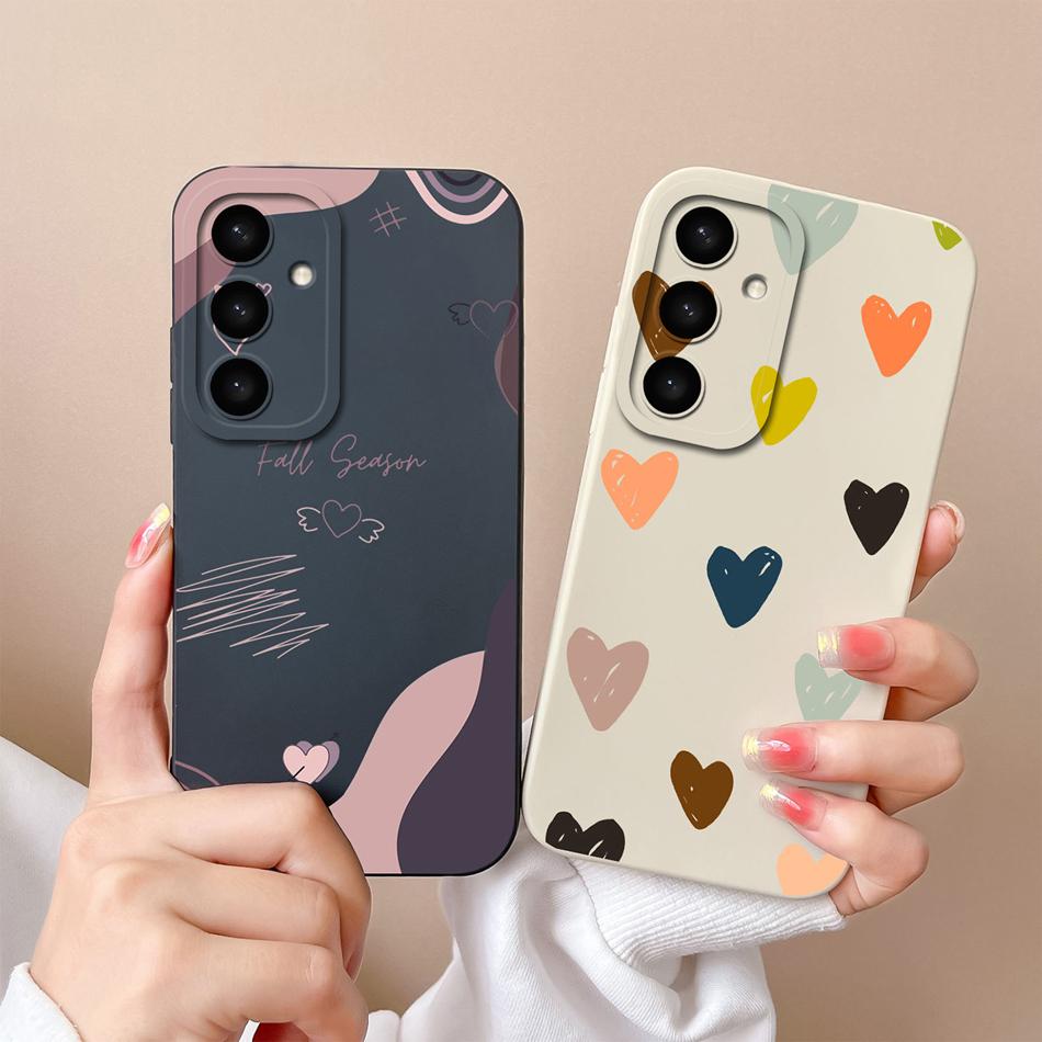 For Samsung S25 Ultra Phone Case For Samsung S25 Plus Funda For Galaxy S25 5G Soft Liquid Silicone Back Covers For Samsung S 25