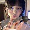Retro Square Frame Eyeglasses Summer Women Girls Lightweight Comfortable Anti Blue Light Glasses Gold Color Glasses Fashion Gift