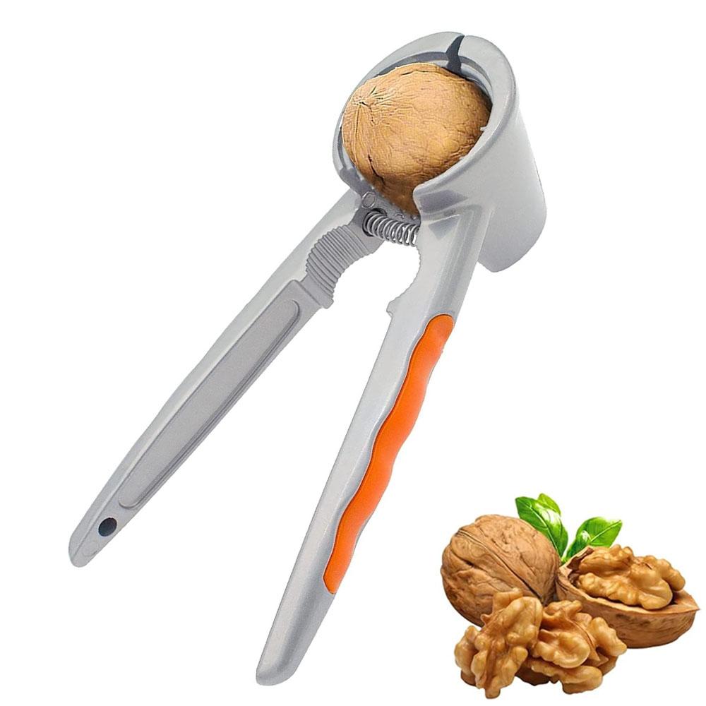 Stainless Steel Nut Cracker Durable Walnut Clamp Pecan Pliers Opener Easy to Use for Walnuts Dried Fruit Hazelnuts Kitchen Tools