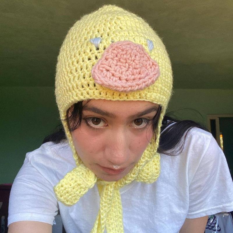 New handmade crocheted funny personalized adult skull hat balaclava