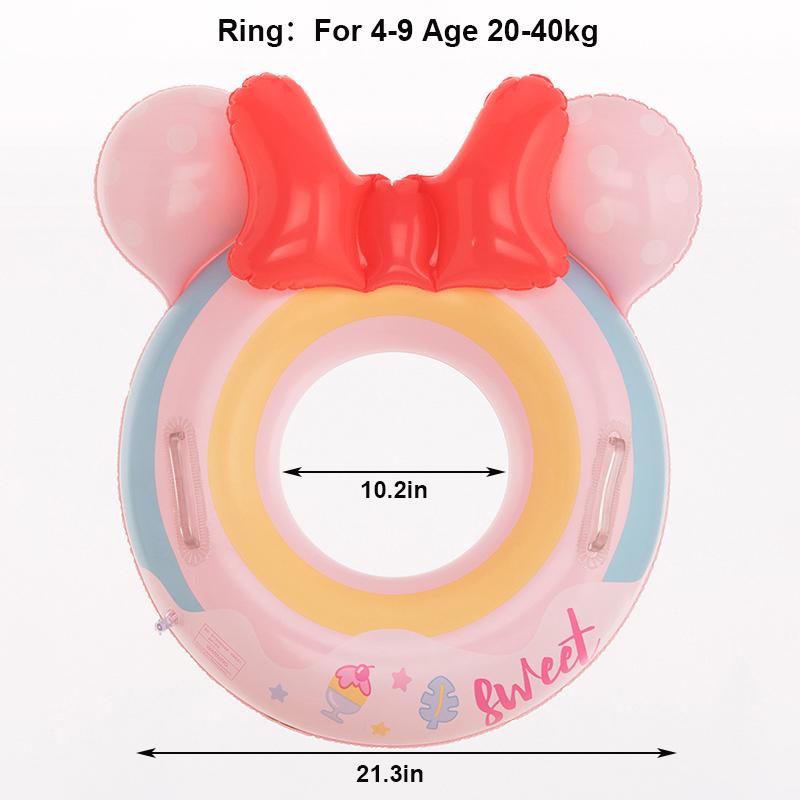 Rooxin Baby Swim Ring Tube Inflatable Swimming Ring Seat For Kid Swimming Circle Float Swim Pool Beach Water Play Equipment