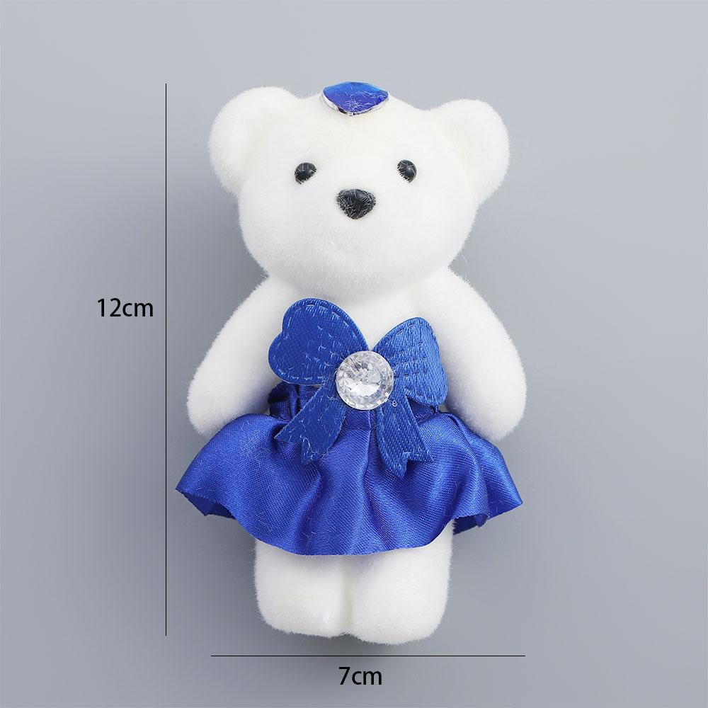 PCS Cute Cartoon Plush Animal Doll Toy Hard foam Bouquet Bear Plush Doll Kid Toys Small Bear Doll