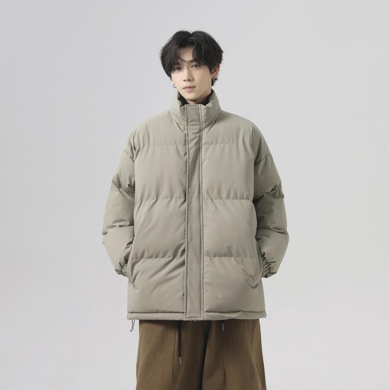 Cotton Suits Men and Women Same Style Winter Loose Standing Collar Waterproof Cotton Jacket Thickened Casual Cotton Jacket Couple Jacket