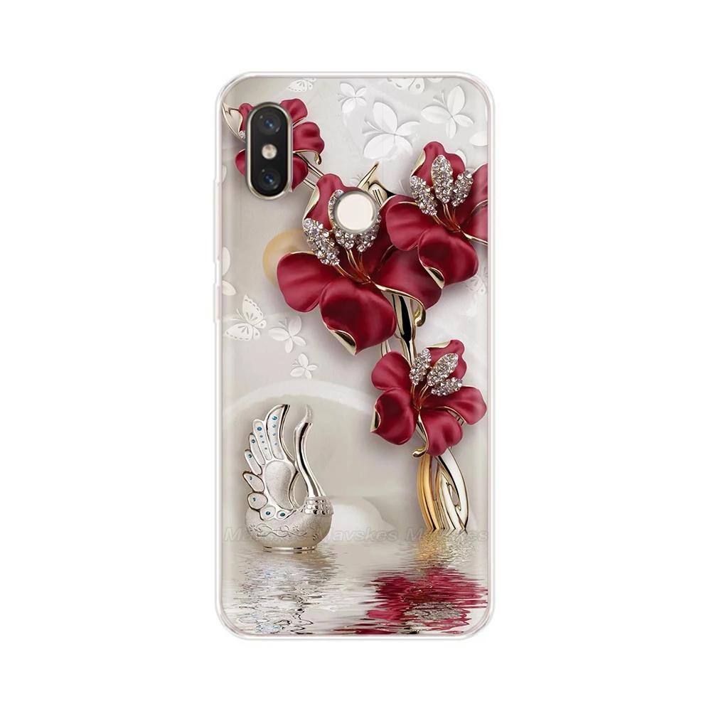For Xiaomi Mi 8 Case Mi8 Phone Case Panda Butterfly Soft Silicon Back Cover For Xiaomi8 M1803E1A Case Fashion Funda Bags Housing