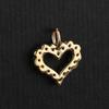 925 Sterling Silver Gold Plated White Cubic Zirconia Pendant Round Minimal Handmade Fine Jewelry Gift for Her
