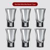 Sichun Premium Glass Liquor Decanter and Shot Glass Set