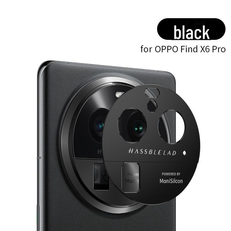 

Защитная пленка для объектива OPPO Find X6/Find X6 Pro с металлическим кольцом-наклейкой