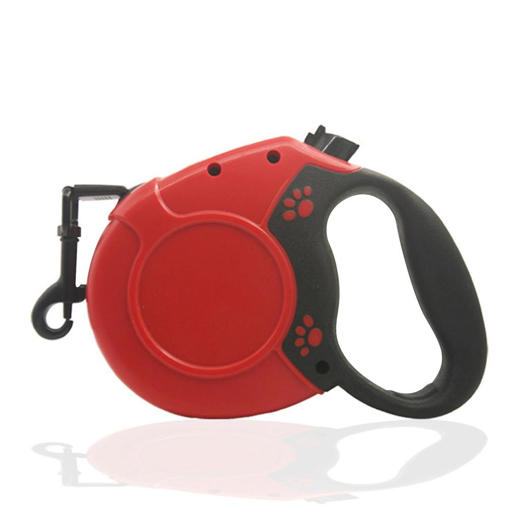 Dog Retractable Retractable Dog Automatic Reflective 8m 40kg Suitable for Small and Medium Sized Red Leash, Leash, Leash, Winding, Light, Long, Load,