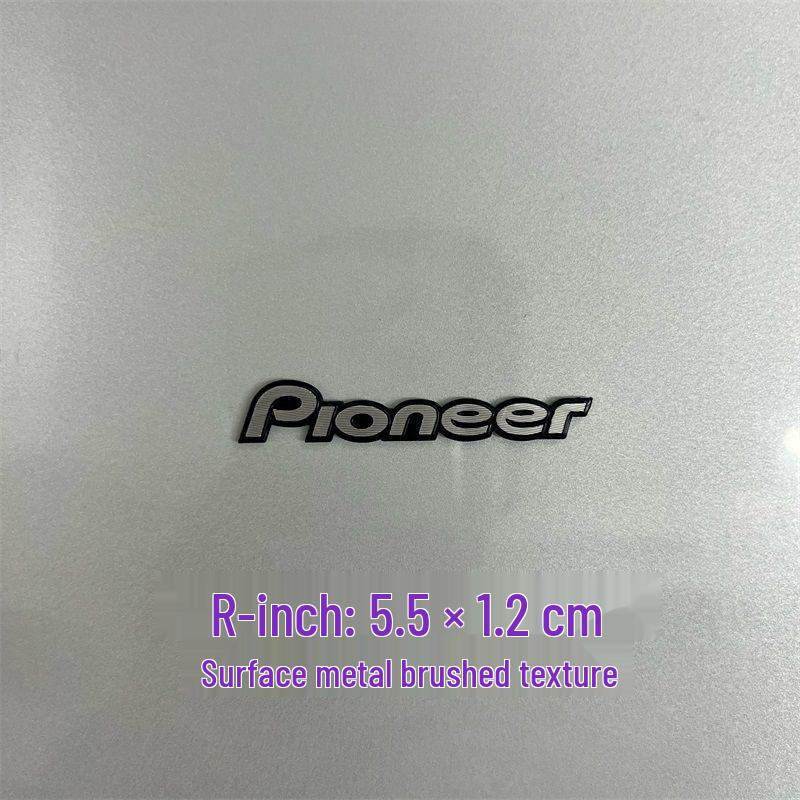 Dekorative Metallaufkleber für Auto-Audio-Lautsprecher von Bose, Harman Kardon, JBL.