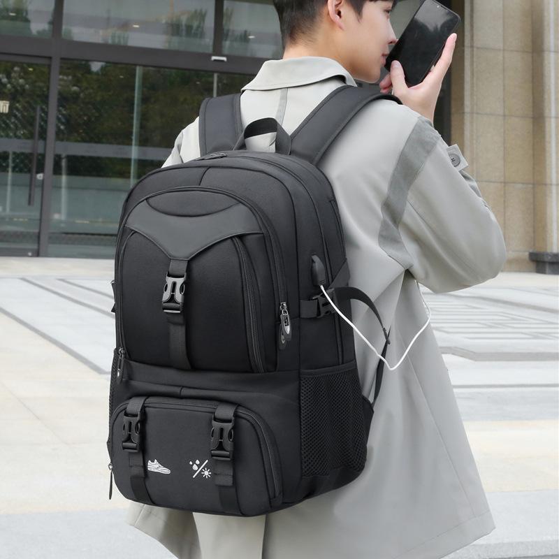 Backpack Expandable Multi-functional Travel Backpack for Business Trips, Short-distance Multi-layer Computer Bag Student School Bag