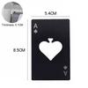 Durable Steel 2/3PCS Bottle Openers, Winemaker Spade Playing Cards Design, Ideal for Restaurants and Bars