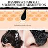 Bamboo Charcoal Peel Off Mask | Deep Cleansing Blackhead Remover, Oil Control, Anti-Acne, Pore Purifying Sticker for Nose & Full Face
