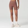 Yuantu Lycra antibacterial yoga shorts high waist hip lift cycling shorts fitness sports wear five-point leggings women