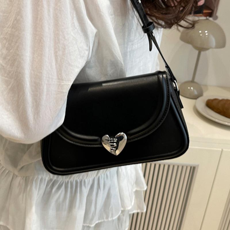 Tide Versatile Ins Shoulder Bag Messenger Bag 2025 New Korean Version Saddle Bag Trendy Fashion Niche Armpit Bag