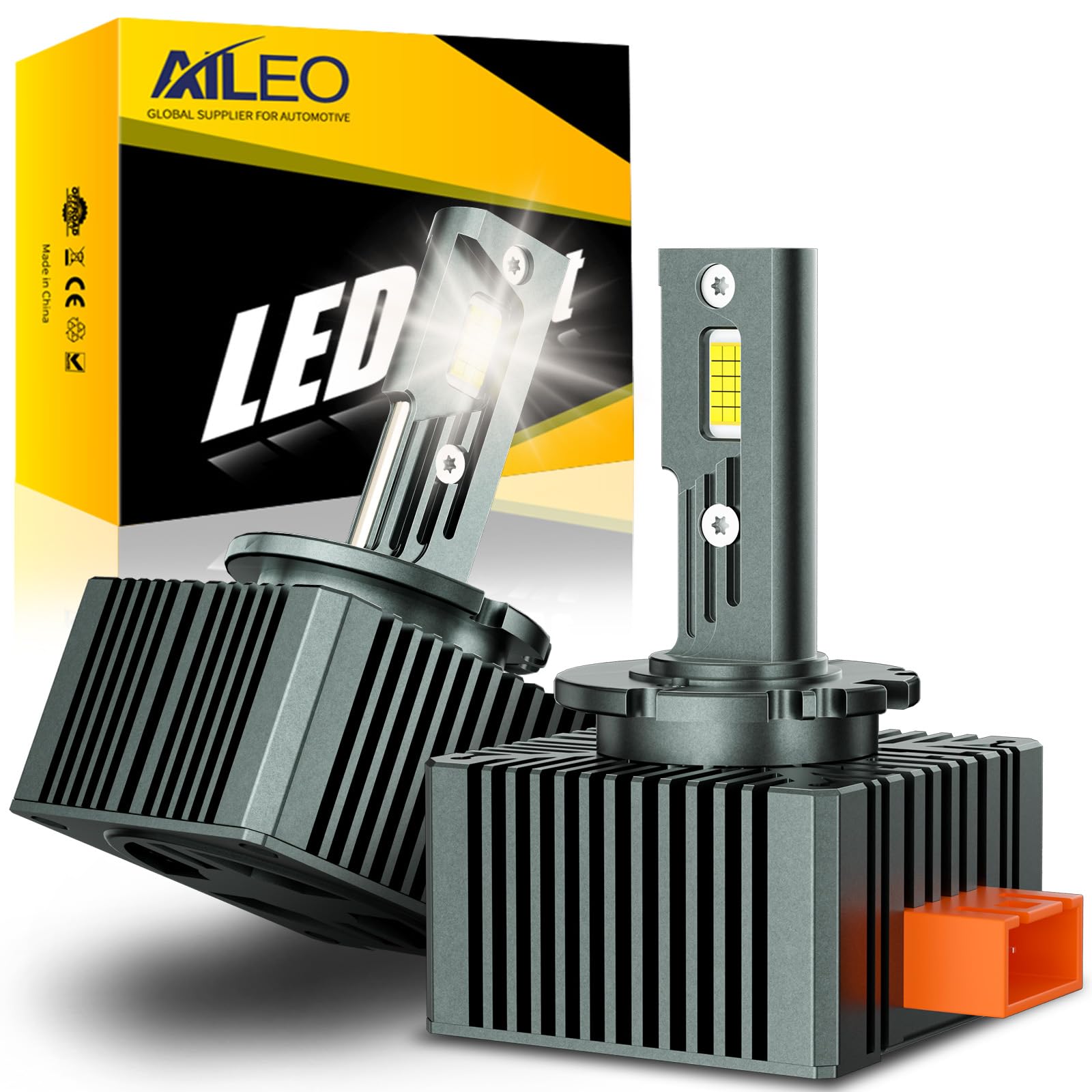 AILEO genuine HID D3S/D3R/D3C LED headlight 6500K white 24000lm (2 D3S/D3R белый