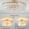 Luxury French Ceiling Lamps Living Room Chandelier Romantic Bedroom Ceiling Lamp Dining Table Decor Hanging Light Lustre Fixture