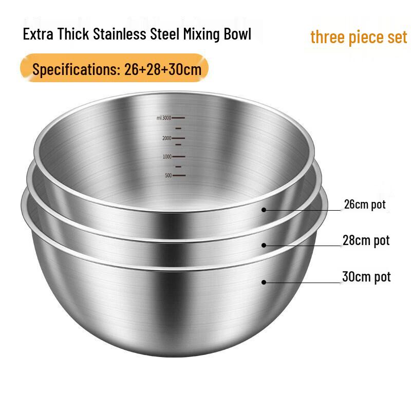 Enamel Kitchen Mixing and Prep Bowl