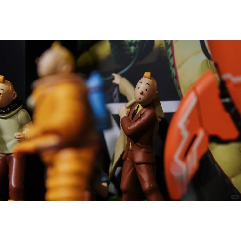 Authentic Anime DingDing Dog Captain Handmade Model Doll Desktop Ornament Toy Fan Collection Gift Children'S Birthday Gift