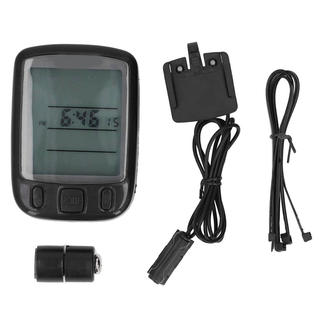 Bike Computer Waterproof Prevent Slipping High Accuracy Wired Bike Odometer for Bikes