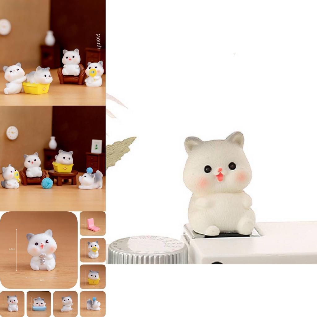 Charming Resin Cat Figures For Diy Projects And Garden Decoration