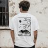 Mount Fuji Japanese Landscape Graphic T-Shirt Y2K Minimalist Unisex Tee