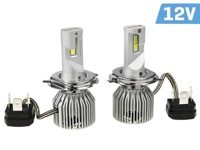 VISION LED Retrofit Bulbs H4/H19 HL 12V 60W 7200 Lm 6000K, CANBUS, 2 Pcs.