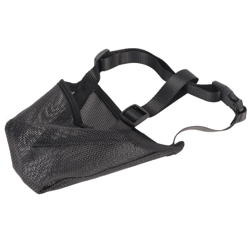 Long Snout Dog Mouth Cover Lightweight Anti Bite Muzzle Dog Bark Stopper  Medium Large Dogs