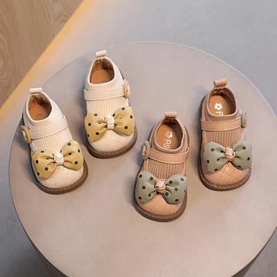 Trendy Baby Girl Shoes Versatile Comfort Soft Soled Walkers Simple Elegant Baby Shoe New Daily Casual Shoe Sweet Princess Shoes