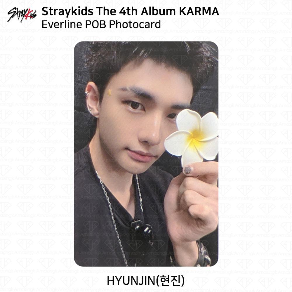 Stray Kids Das 4. Album Karma Everline POB Fotokarte KPOP K-POP SKZ