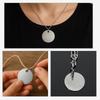 100pcs Metal Blank Dog Tags for Stamping Stainless Steel Key Tags for Engraving,Metal Stamping Blanks with Hole 1.2Inch