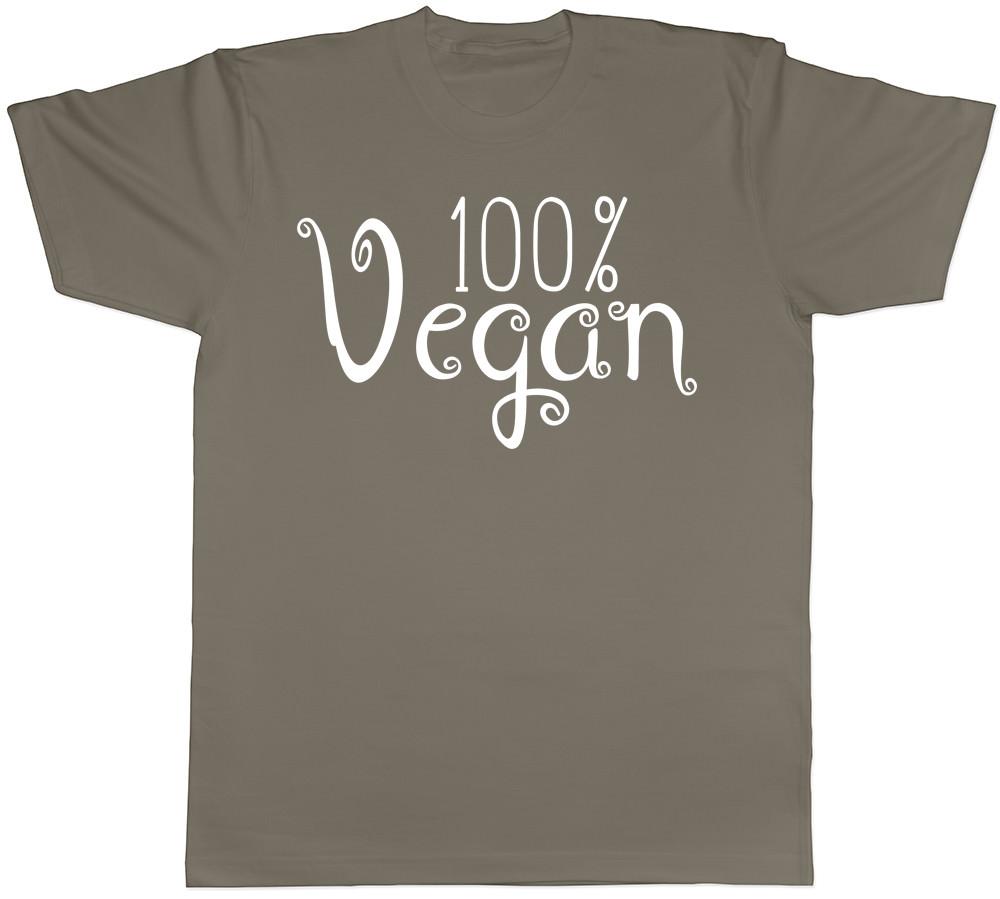 100 Vegan Vegetarian Unisex Unisexs Unisexs Ladies TShirt Tee