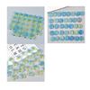 Professional Grade Silicone Charm Mold With Alphabets Number Cutout Designs Bracelet Earring Pendant Mold
