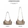 2026 Early Large-capacity Commuting Shoulder Bag All-match Hobo Underarm Simple Leather High-quality Cross-body Women's