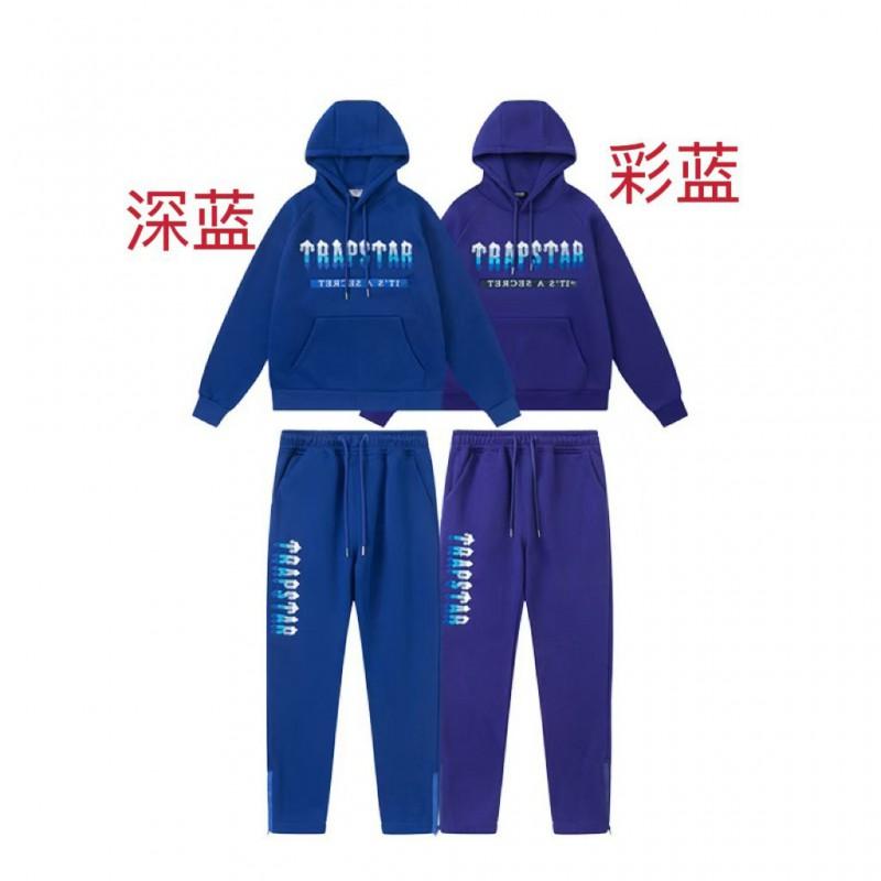 Mens Oversized Hooded Sweatshirt Jogger Set With Embroidered Letter Streetwear Casual Outfit