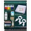 Novan Water Marbling Painting Set: Silk Scarf Kit for Kids with Pigment and Fan Brushes