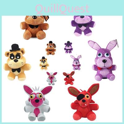 Fnaf Five Nights At Freddy's Friends Plush Toy Soft Gift 18/25cm Yellow Brown Purple Blue Red White