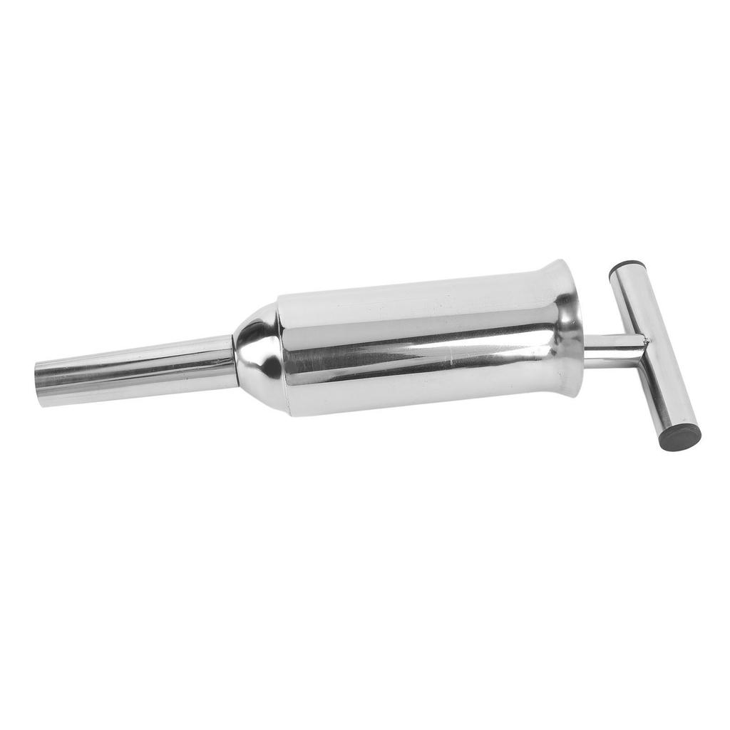 304 Stainless Steel Sausage Stuffer Tube Filler Meat Filling Funnel Stuffer Tube Manual Sausage