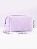 Love Solid Color Pencil Case Large Capacity Pen pouch  Portable Storage Bag Trousse Pillow Pen BagPillow Stationery Pencil Case