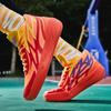 Nuove scarpe da basket per giovani uomini comode traspiranti sneakers da combattimento reale morbide elastiche scarpe sportive da studente per la corsa