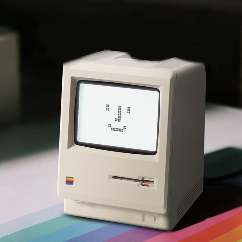 Retro hodiny Kreativní budík Specifický probouzecí artefakt pro studenty Stolní dekorace Počítačová klávesnice Příslušenství Dárek