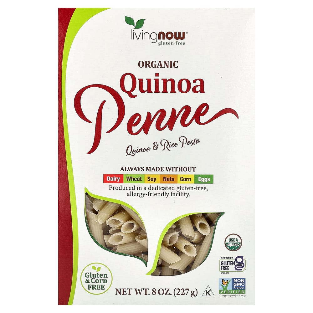 Now Foods Living Now Quinoa Penne, 227g (8oz)