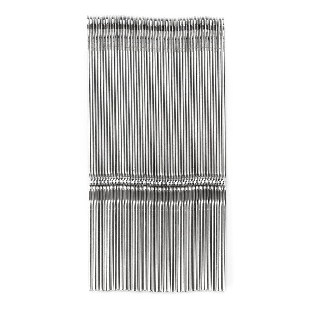 50pcs Knitting Needles Stainless Steel Durable Fabric Sewing Needles Set for DIY Craft Knitting