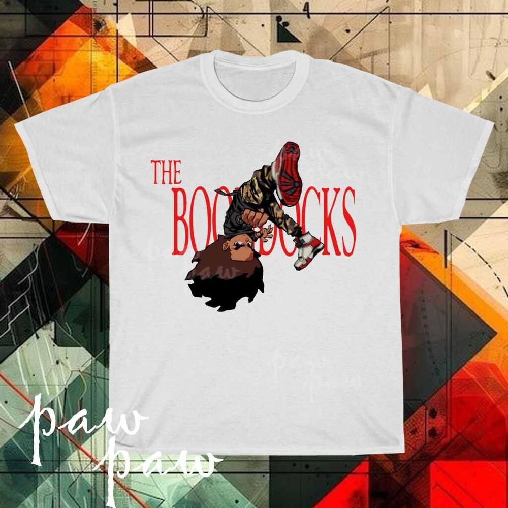 New The Boondocks Huey Freeman Logo Men#039;s Tshirt funny size S to 5XL Unisex T-Shirt S