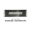 Metal Car Emblem Logo Decorative Stickers Badge Decal Interior For BMW M Performance Alpina M3 M5 M6 X1 X3 X4 X5 G20 bzcp38