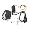 Car Ignition Coil CDI Spark Plug Replacement for Kawasaki Bayou 300 KLF300B 1988-2004