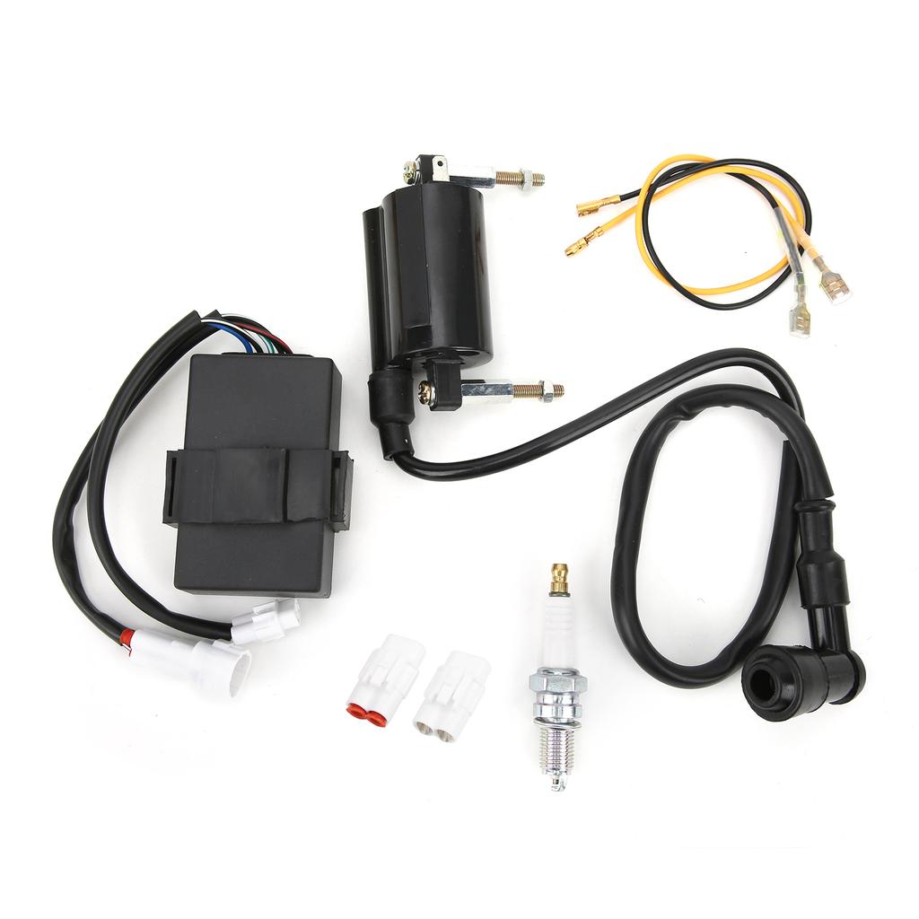 Car Ignition Coil CDI Spark Plug Replacement for Kawasaki Bayou 300 KLF300B 1988-2004