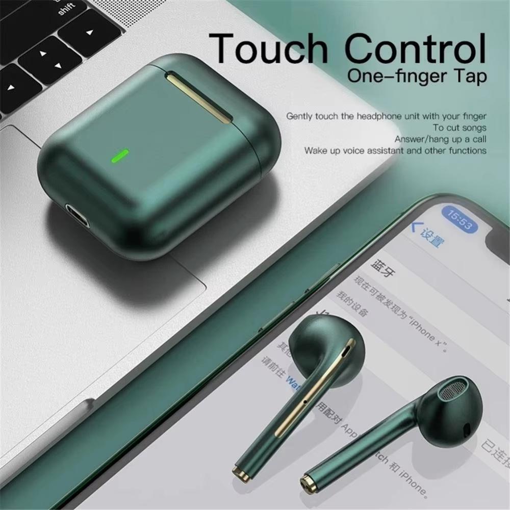 Xiaomi J18 Wireless Earbuds TWS 5.3 Bluetooth Headphones Long Playtime, Noise Cancelling Voice Call, Gaming Headsets For Xiaomi iPhone