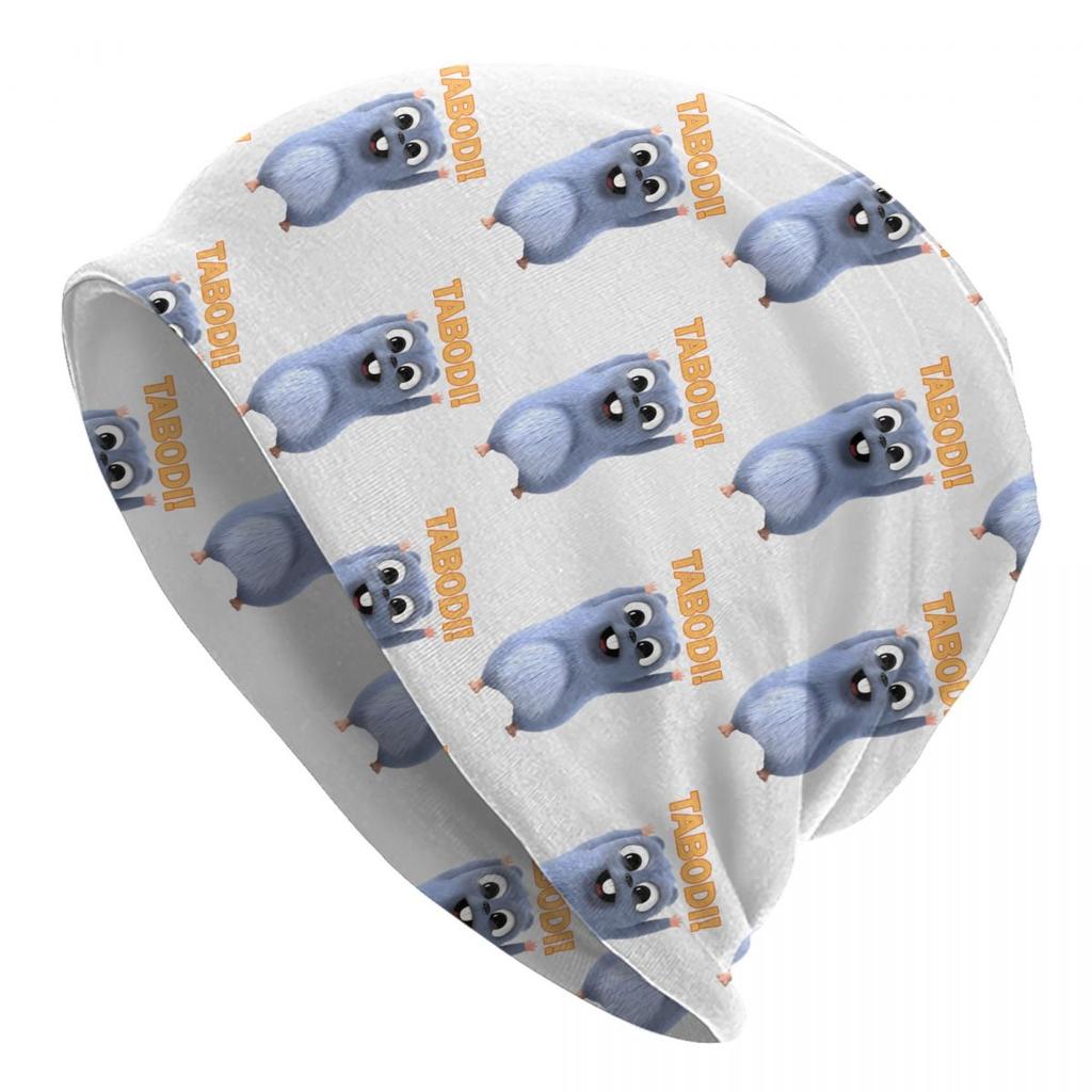 Grizzy Beer Cartoon Bonnet Hats Autumn Winter Outdoor Skullies Beanies Hat for Unisex Women Spring Head Wrap Cap