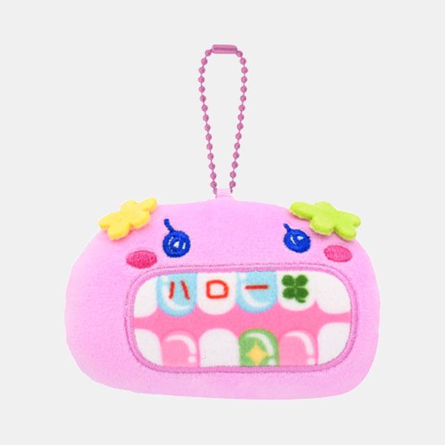 [Bandai] Tamagotchi Tooth Gem Mascot Flower Watch Keychain