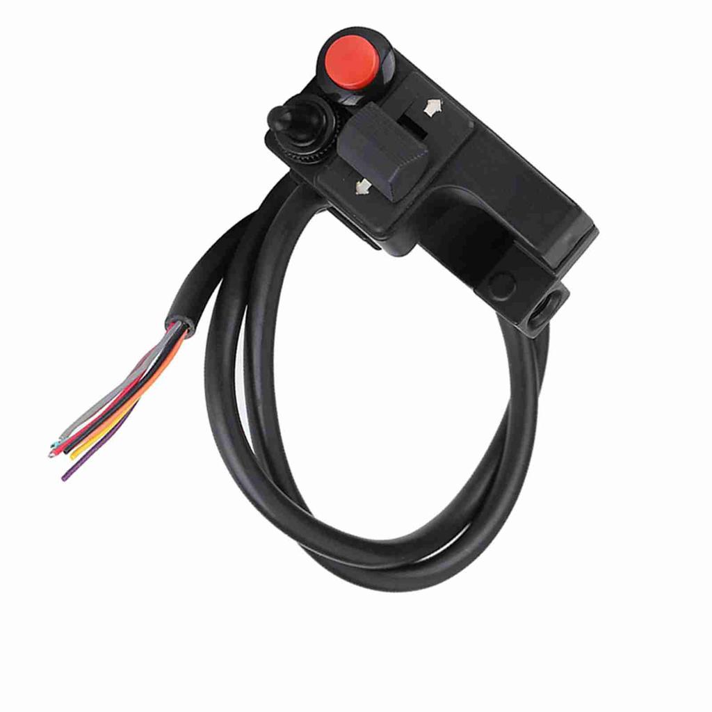 22mm Motorcycle ATV Handlebar Headlight Mount Push Horn Turn Switch for GS
